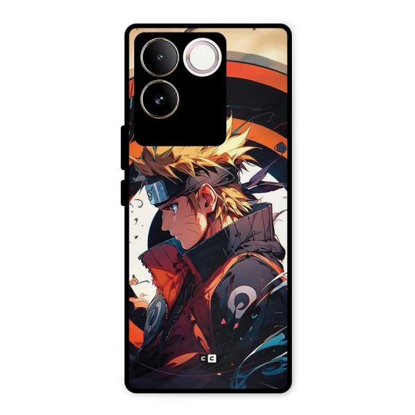 Naruto Uzumaki Combat Metal Back Case for iQOO Z7 Pro