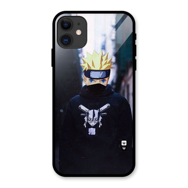 Naruto Uzumaki Cool Anime Glass Back Case for iPhone 11