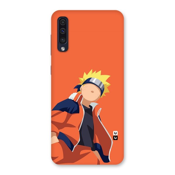 Naruto Uzumaki Minimalist Back Case for Galaxy A50