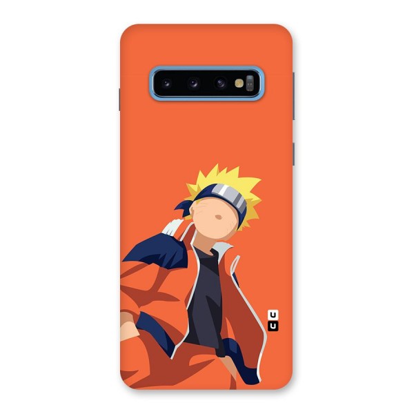 Naruto Uzumaki Minimalist Back Case for Galaxy S10