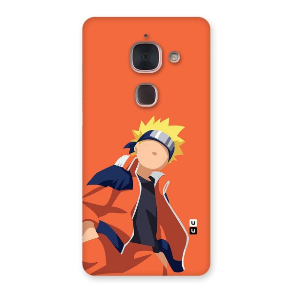 Naruto Uzumaki Minimalist Back Case for Le Max 2