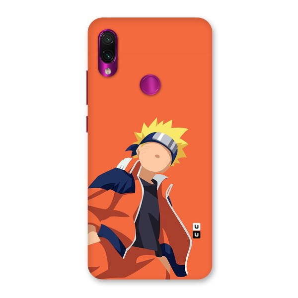 Naruto Uzumaki Minimalist Back Case for Redmi Note 7 Pro