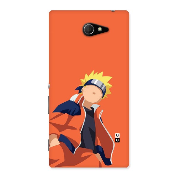 Naruto Uzumaki Minimalist Back Case for Sony Xperia M2