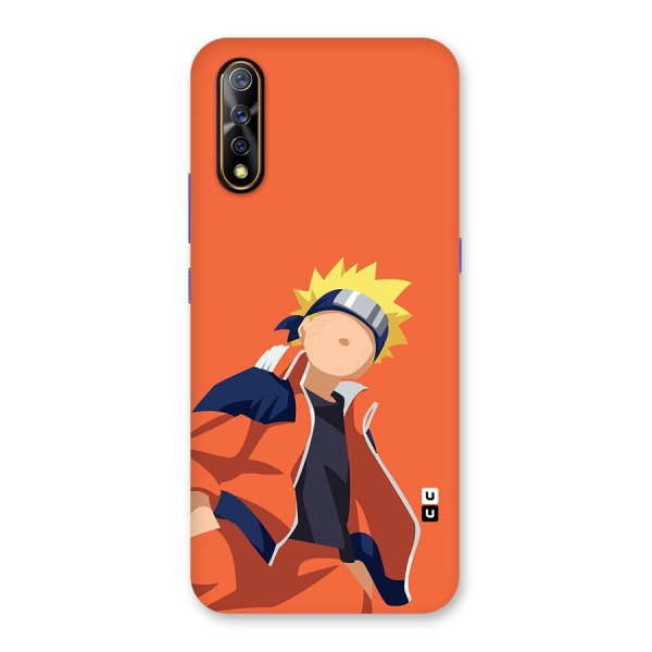 Naruto Uzumaki Minimalist Back Case for Vivo S1