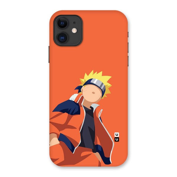 Naruto Uzumaki Minimalist Back Case for iPhone 11