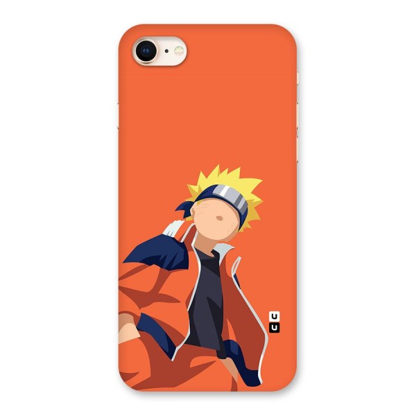 Naruto Uzumaki Minimalist Back Case for iPhone 8