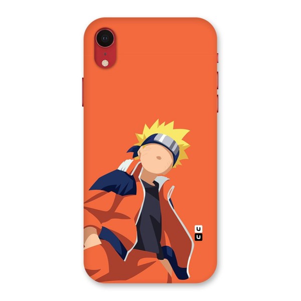 Naruto Uzumaki Minimalist Back Case for iPhone XR