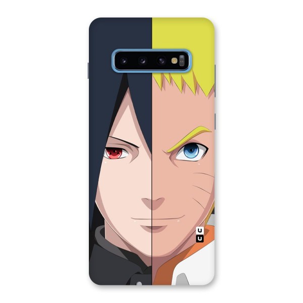 Naruto and Sasuke Back Case for Galaxy S10 Plus