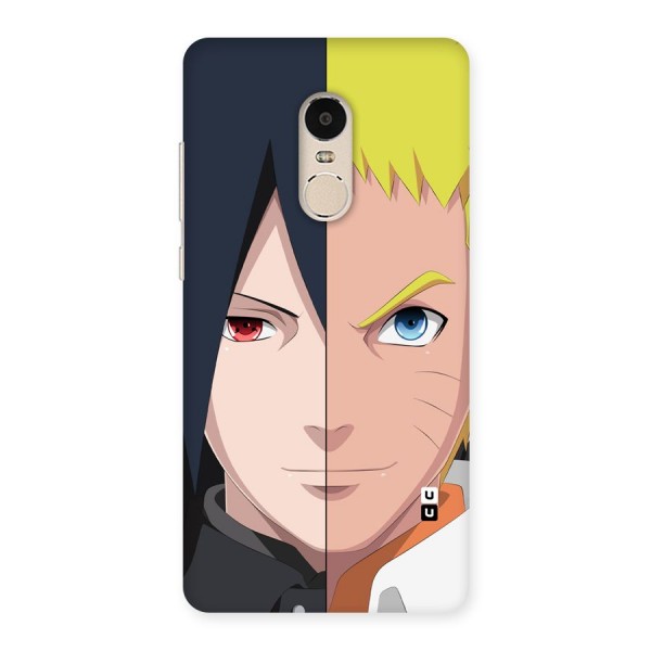 Naruto and Sasuke Back Case for Xiaomi Redmi Note 4