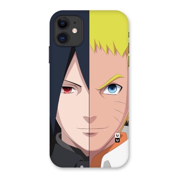 Naruto and Sasuke Back Case for iPhone 11