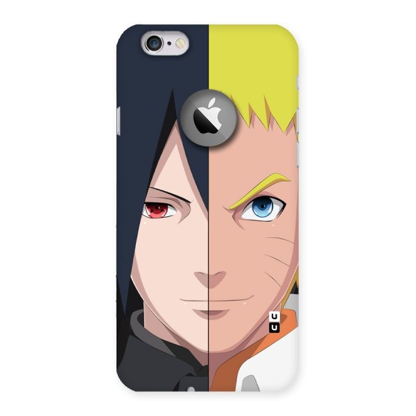 Naruto and Sasuke Back Case for iPhone 6 Logo Cut