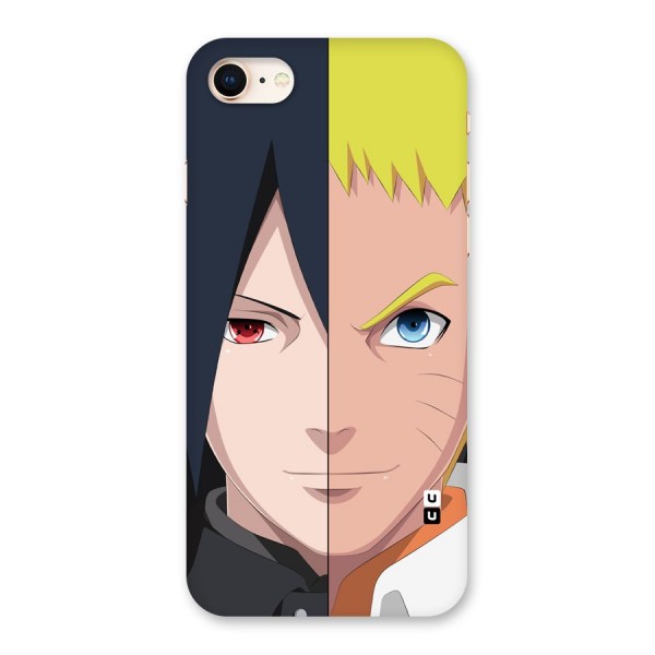 Naruto and Sasuke Back Case for iPhone 8