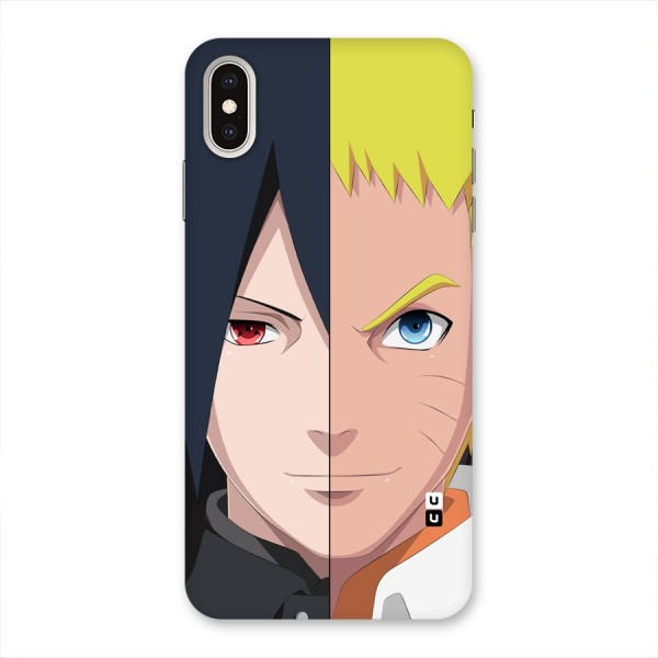 Naruto and Sasuke Back Case for iPhone XS Max