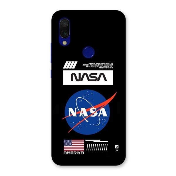 Nasa Zone Back Case for Redmi Y3