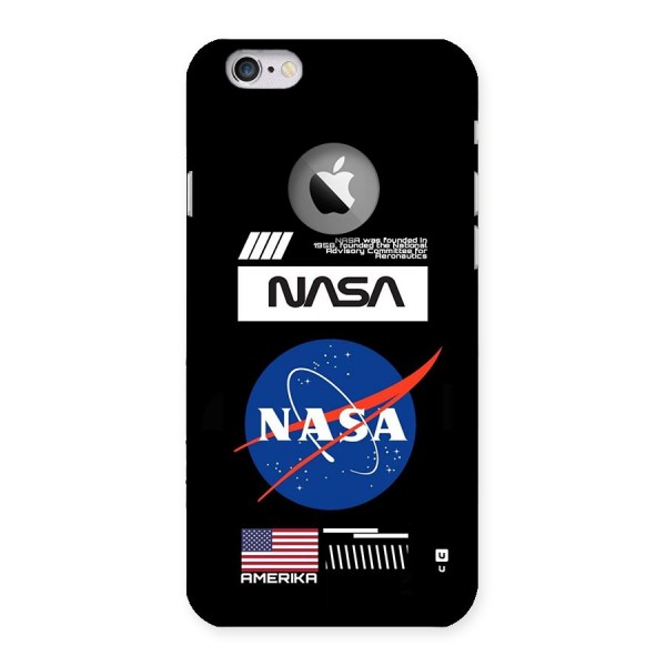 Nasa Zone Back Case for iPhone 6 Logo Cut