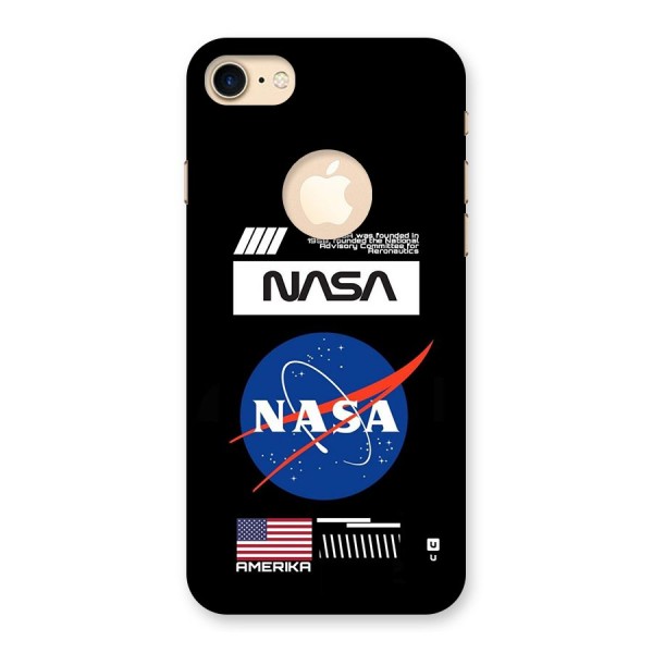 Nasa Zone Back Case for iPhone 7 Logo Cut