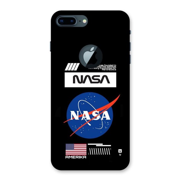 Nasa Zone Back Case for iPhone 7 Plus Logo Cut