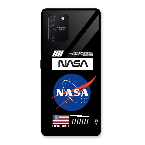 Nasa Zone Glass Back Case for Galaxy S10 Lite