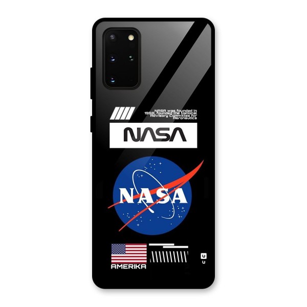 Nasa Zone Glass Back Case for Galaxy S20 Plus
