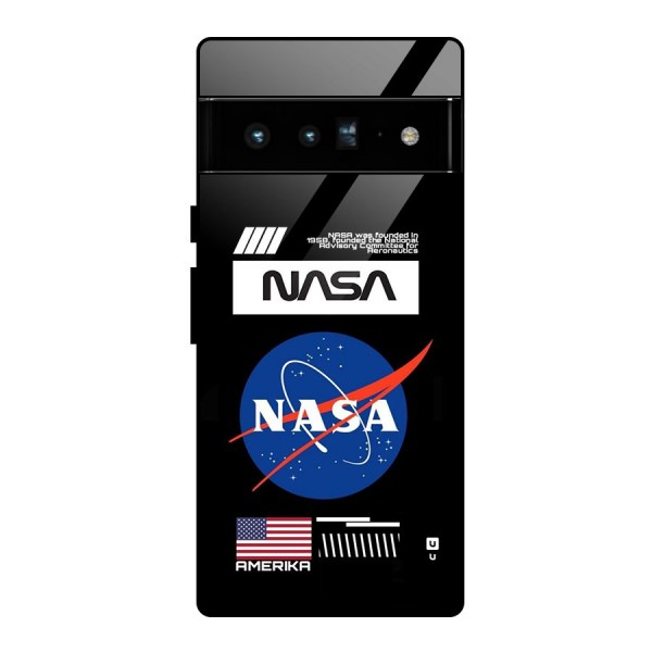 Nasa Zone Glass Back Case for Google Pixel 6 Pro