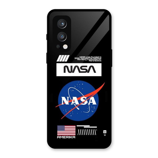 Nasa Zone Glass Back Case for OnePlus Nord 2 5G