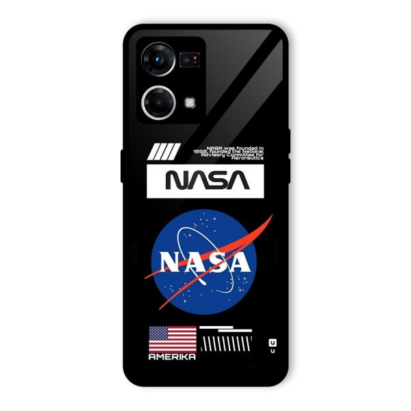 Nasa Zone Glass Back Case for Oppo F21s Pro 4G