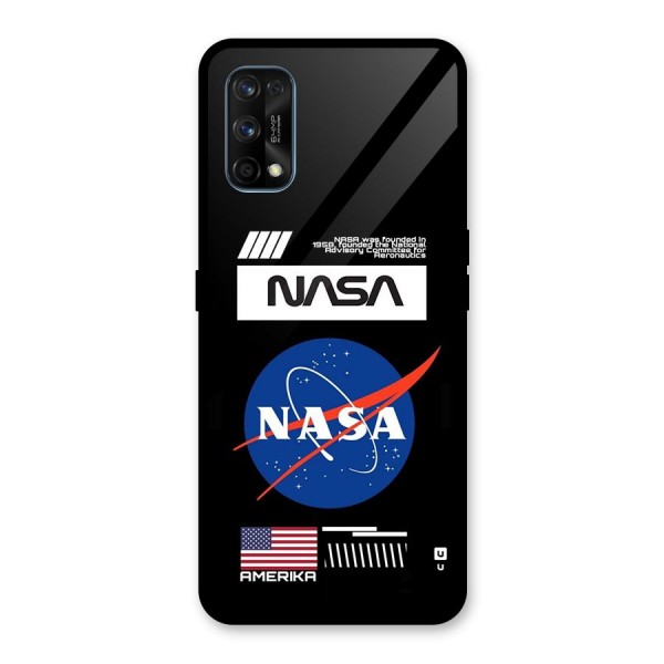 Nasa Zone Glass Back Case for Realme 7 Pro