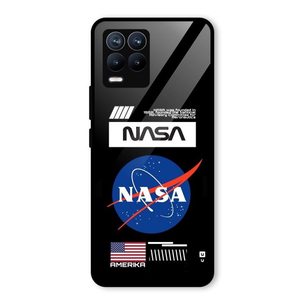 Nasa Zone Glass Back Case for Realme 8 Pro