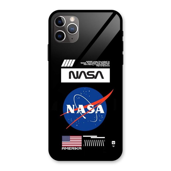 Nasa Zone Glass Back Case for iPhone 11 Pro Max