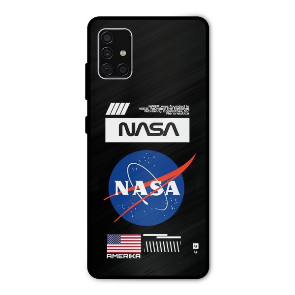 Nasa Zone Metal Back Case for Galaxy A51