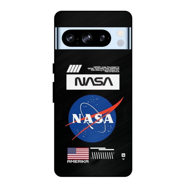 Nasa Zone Metal Back Case for Google Pixel 8 Pro
