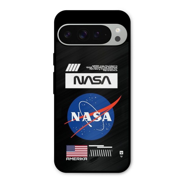 Nasa Zone Metal Back Case for Google Pixel 9 Pro XL