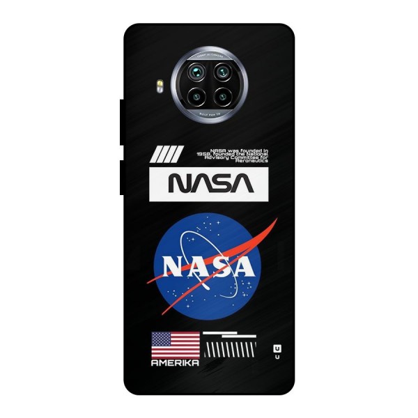 Nasa Zone Metal Back Case for Mi 10i