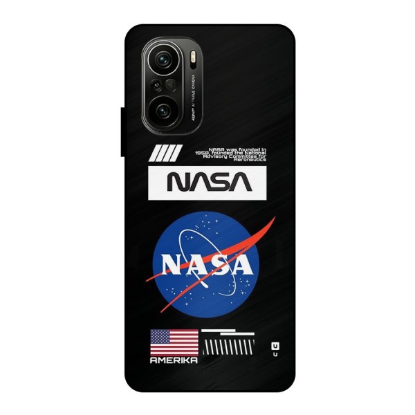 Nasa Zone Metal Back Case for Mi 11X Pro