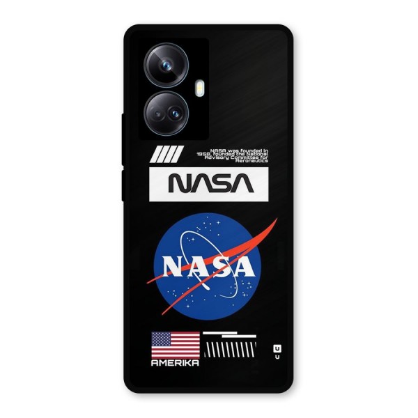 Nasa Zone Metal Back Case for Realme 10 Pro Plus