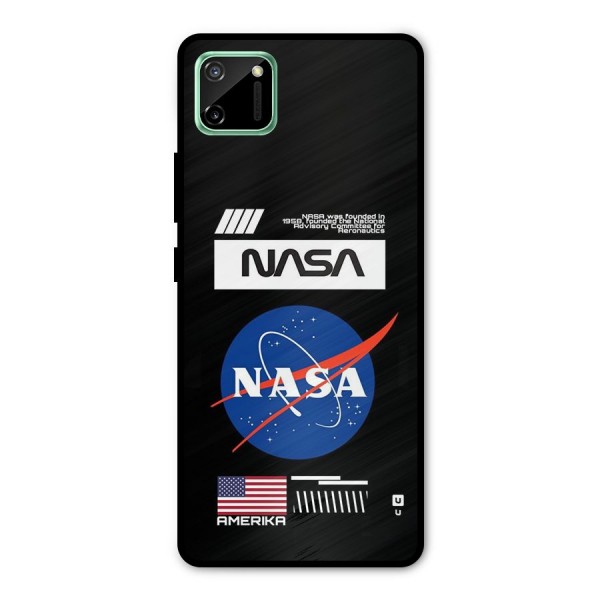 Nasa Zone Metal Back Case for Realme C11