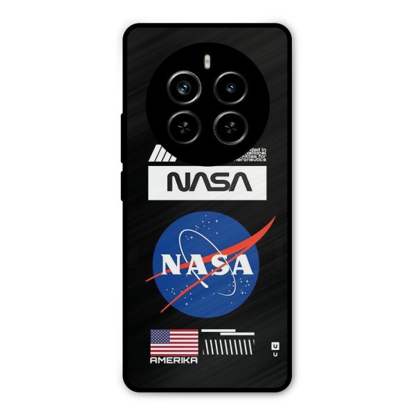 Nasa Zone Metal Back Case for Realme P1 Pro