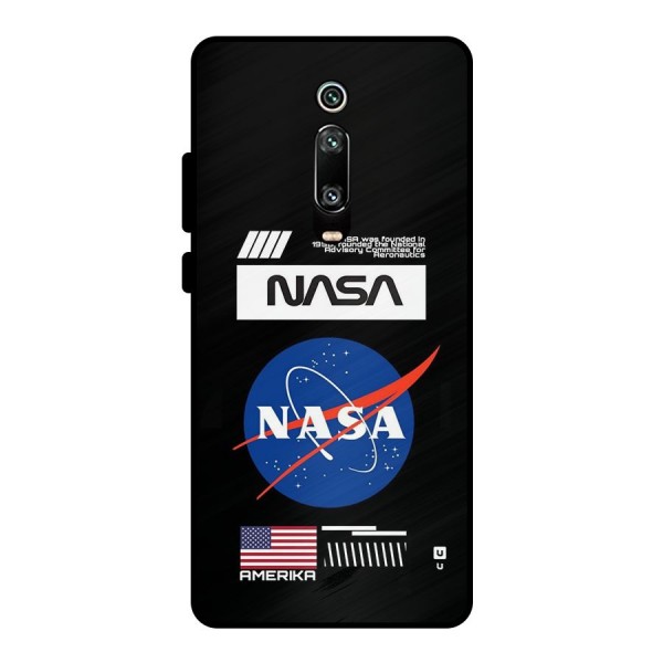 Nasa Zone Metal Back Case for Redmi K20 Pro