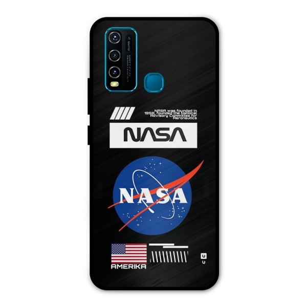 Nasa Zone Metal Back Case for Vivo Y50