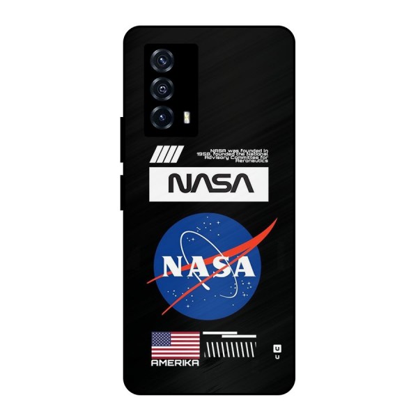 Nasa Zone Metal Back Case for iQOO Z5