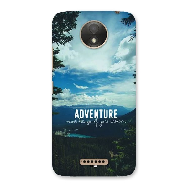 Natural Adventure Back Case for Moto C Plus