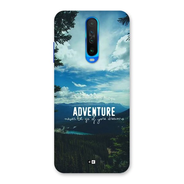 Natural Adventure Back Case for Poco X2