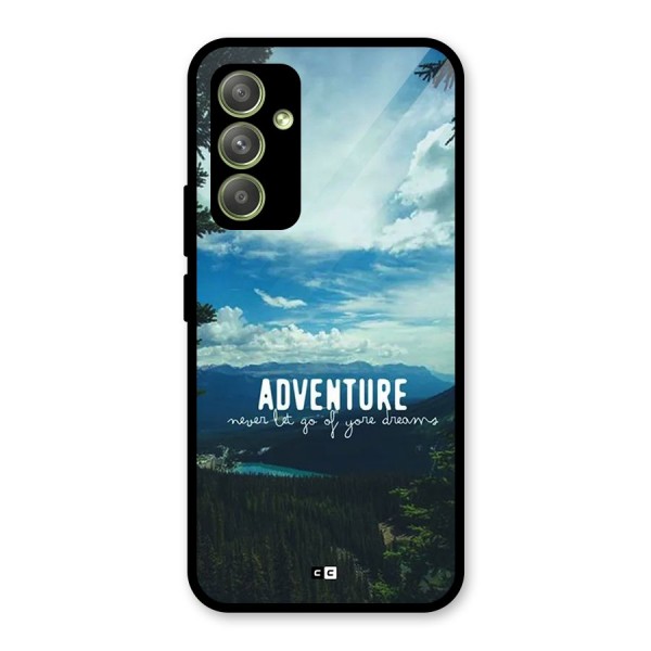 Natural Adventure Glass Back Case for Galaxy A54