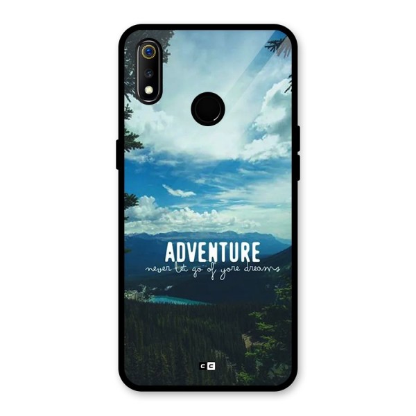 Natural Adventure Glass Back Case for Realme 3