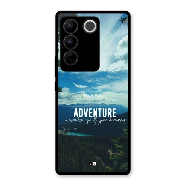 Natural Adventure Glass Back Case for Vivo V27