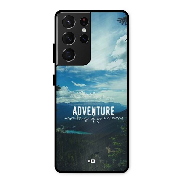 Natural Adventure Metal Back Case for Galaxy S21 Ultra 5G