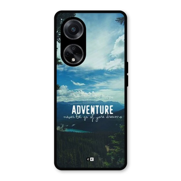 Natural Adventure Metal Back Case for Oppo F23