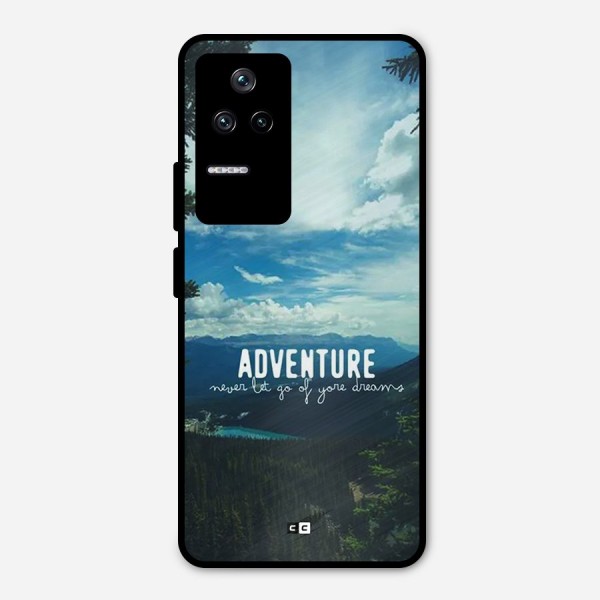 Natural Adventure Metal Back Case for Poco F4 5G
