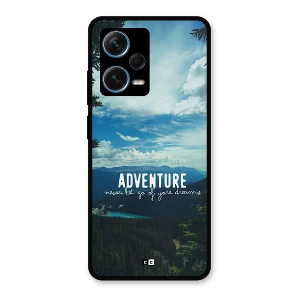 Natural Adventure Metal Back Case for Redmi Note 12 Pro Plus 5G