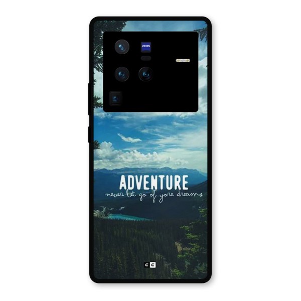 Natural Adventure Metal Back Case for Vivo X80 Pro